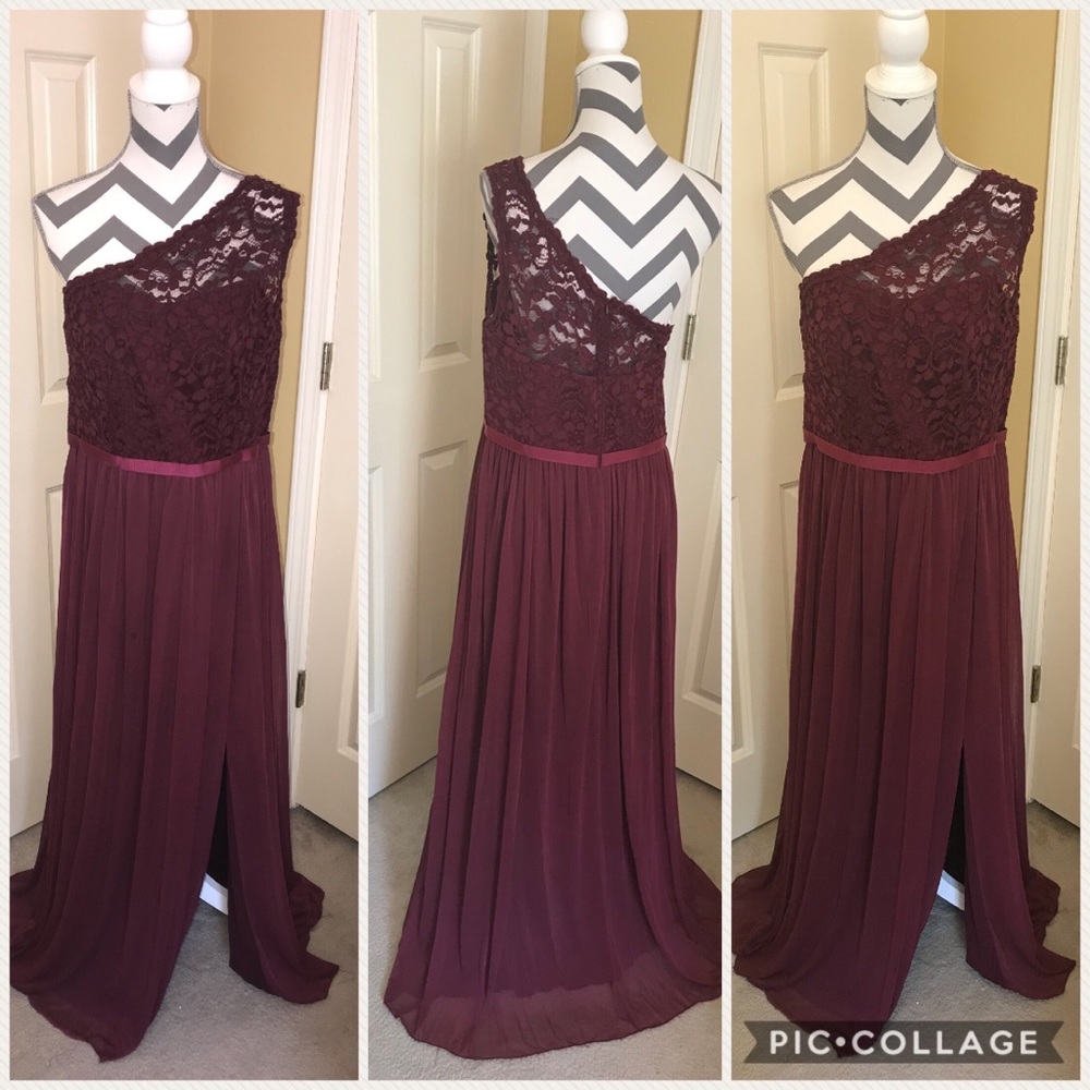David’s Bridal bridesmaid dress